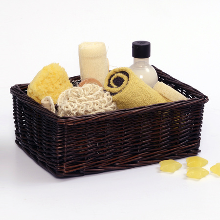 Плетеная корзина для белья WasserKRAFT Neime WB-190-M